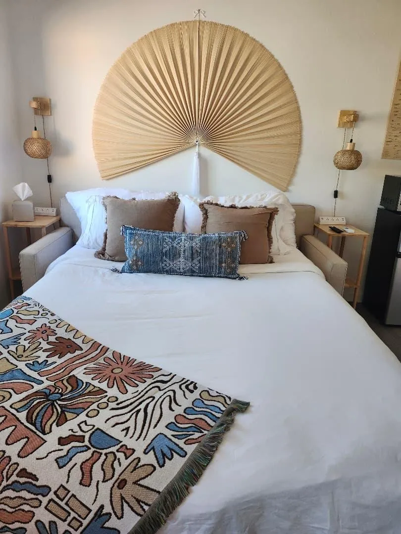 Beautiful bedroom cleaned by WHB